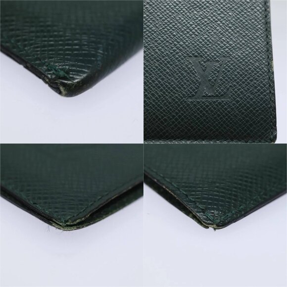 LOUIS VUITTON Taiga Document Case Clutch Bag Epicea E34490 LV Auth th5154 - Picture 14 of 14